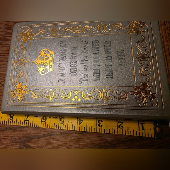 Gold and Silver Decorative Book Cover - Picture 5 of 7